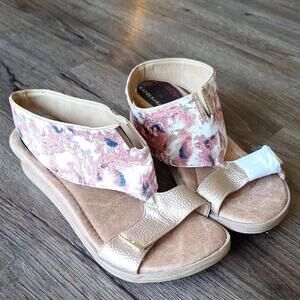 Nwt Modzori Reversible Strap Platform Open Toe Sandal Size 8